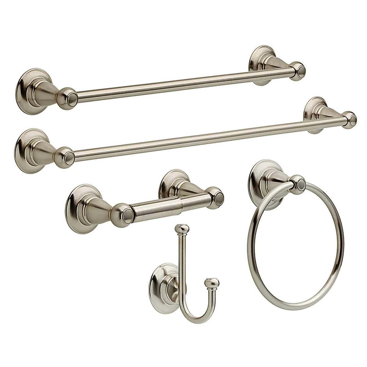 Delta 78446-BN1 Porter Brushed Nickel Towel Ring Die Cast Zinc