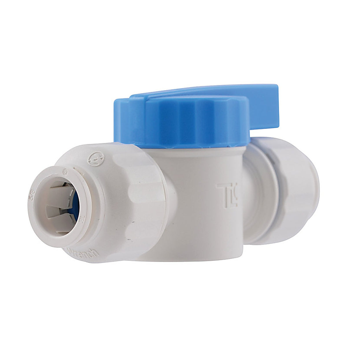 SharkBite 25632 Quick Connect 1/2 in. CTS x 1/2 in. Dia. CTS Plastic Stop Valve