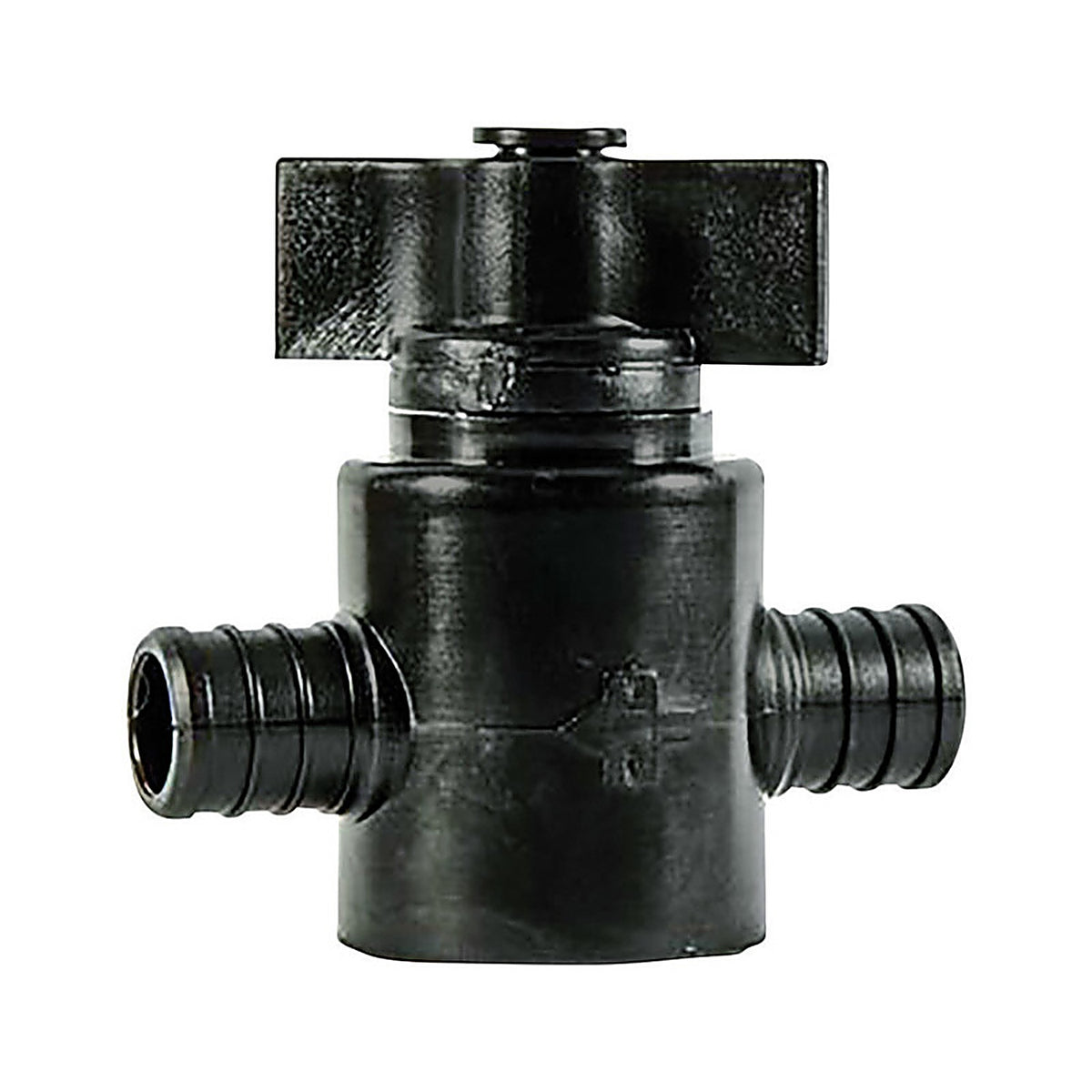 Flair-It 31894 Ecopoly 3/4 in. Crimp x 3/4 in. Plastic Straight Stop Valve