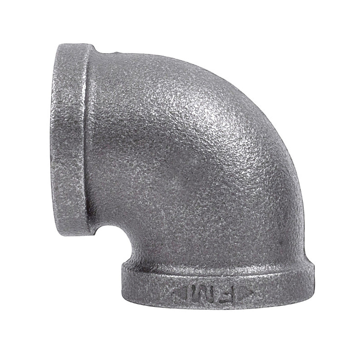Mueller 520-011BC Southland 4 in. FPT x 4 in. Dia. FPT Black Malleable Iron 90 Degree Elbow