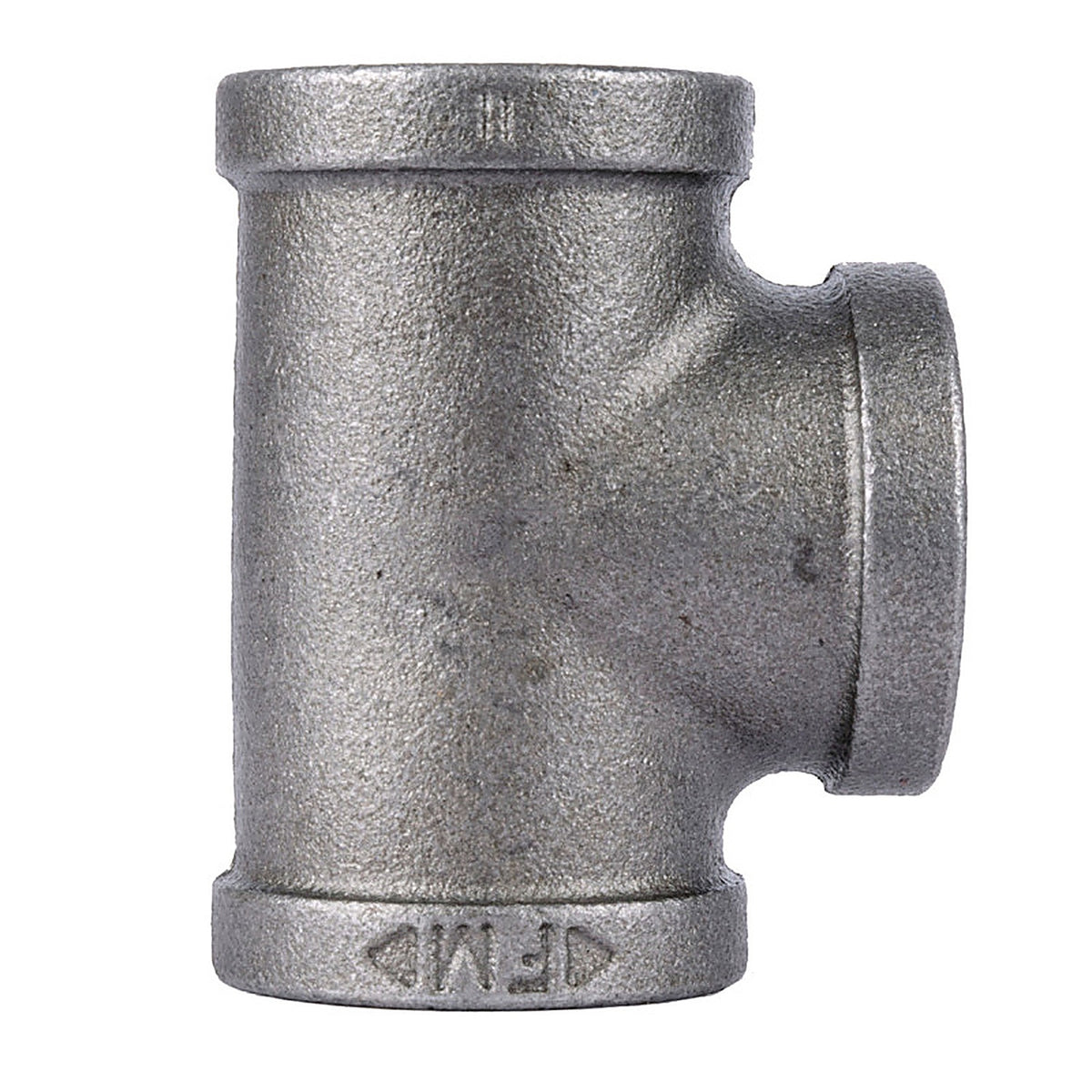 STZ Industries 350T-4 4 in. FIP each X 4 in. D FIP each Black Malleable Iron Tee