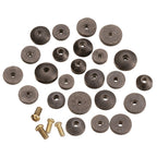 Plumb Pak PP805-21 Assorted in. Dia. Rubber Beveled Faucet Washer 24/Pack
