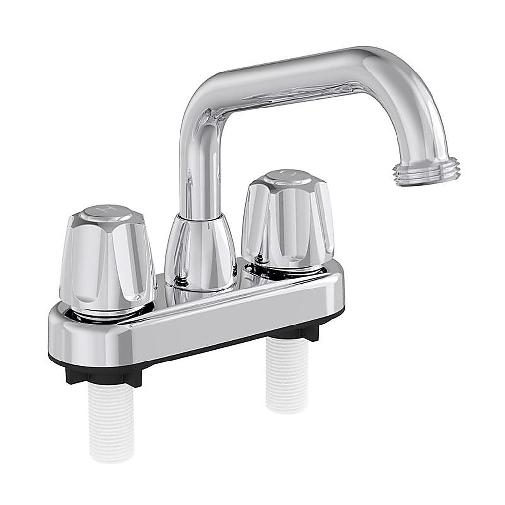 Home Plus 357102 Classic Chrome Two Handle Bar/Utility Faucet