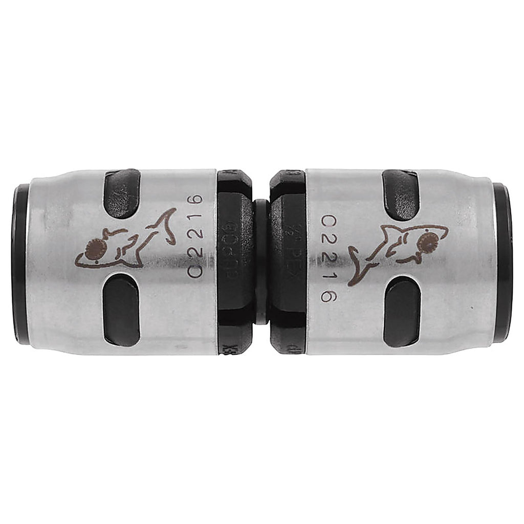SharkBite K060A EvoPEX 1 in. Push x 3/4 in. Dia. Push Plastic Reducing Coupling