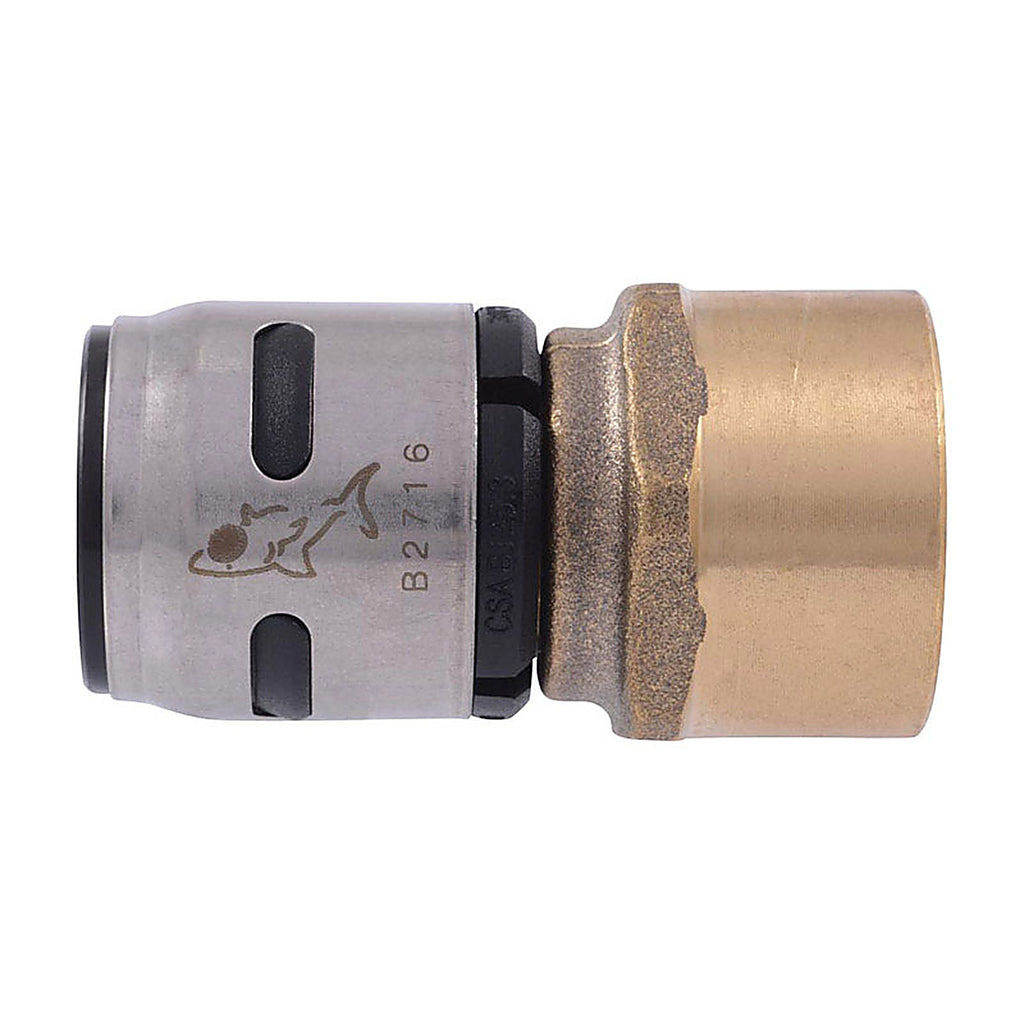SharkBite K094A EvoPEX 1 in. Push x 1 in. Dia. FPT Plastic Adapter