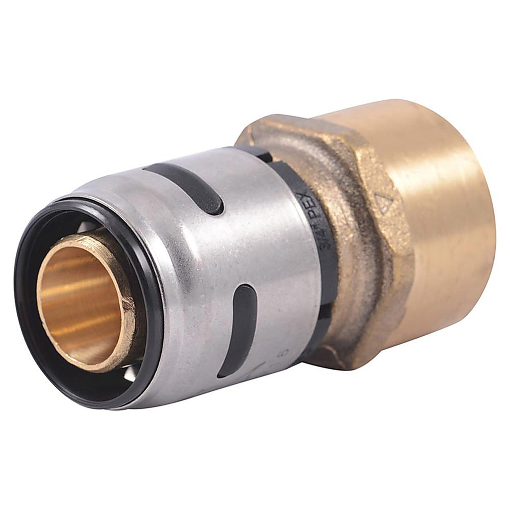 SharkBite K094A EvoPEX 1 in. Push x 1 in. Dia. FPT Plastic Adapter