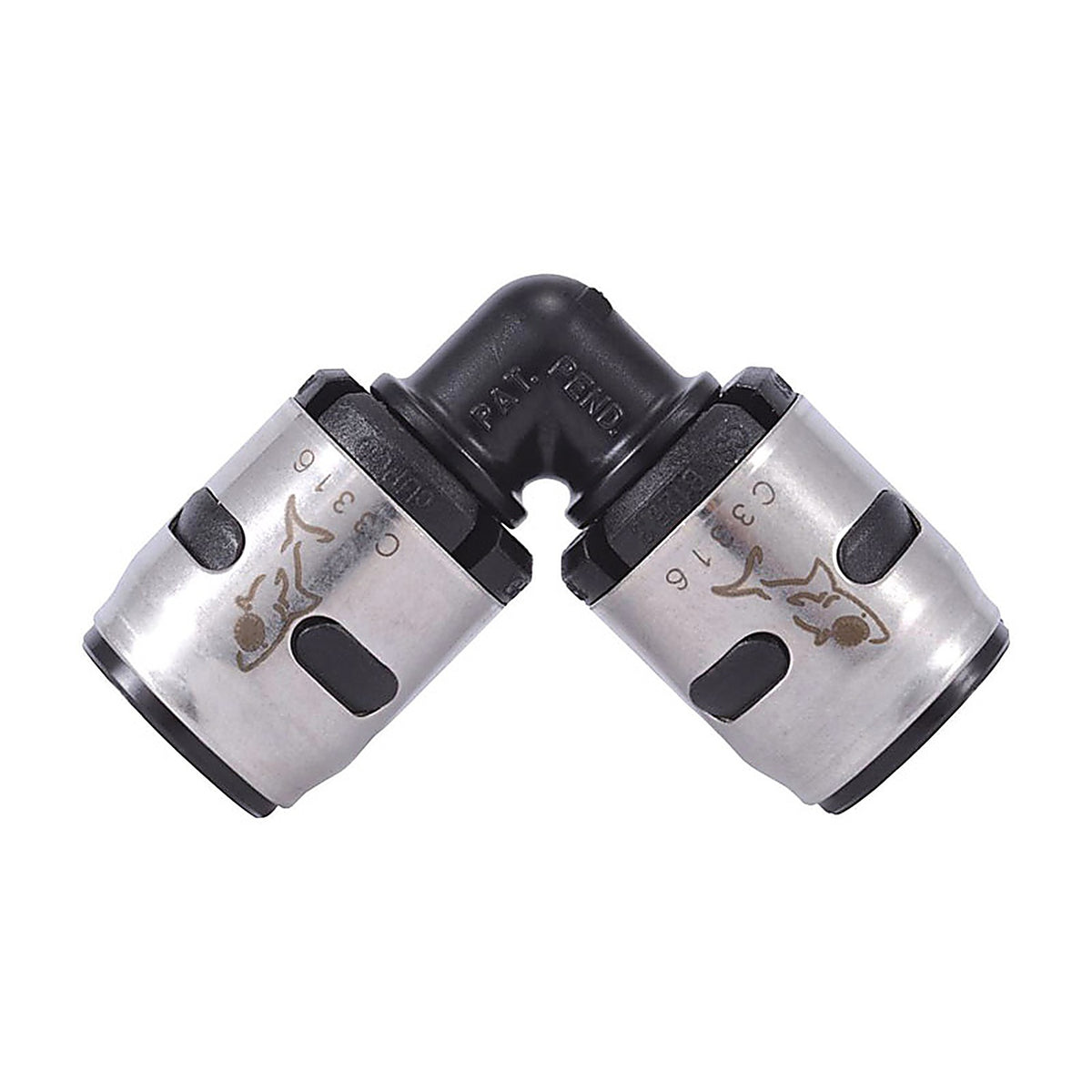 SharkBite K248A6 EvoPEX 1/2 in. Push x 1/2 in. Dia. Push Plastic Elbow