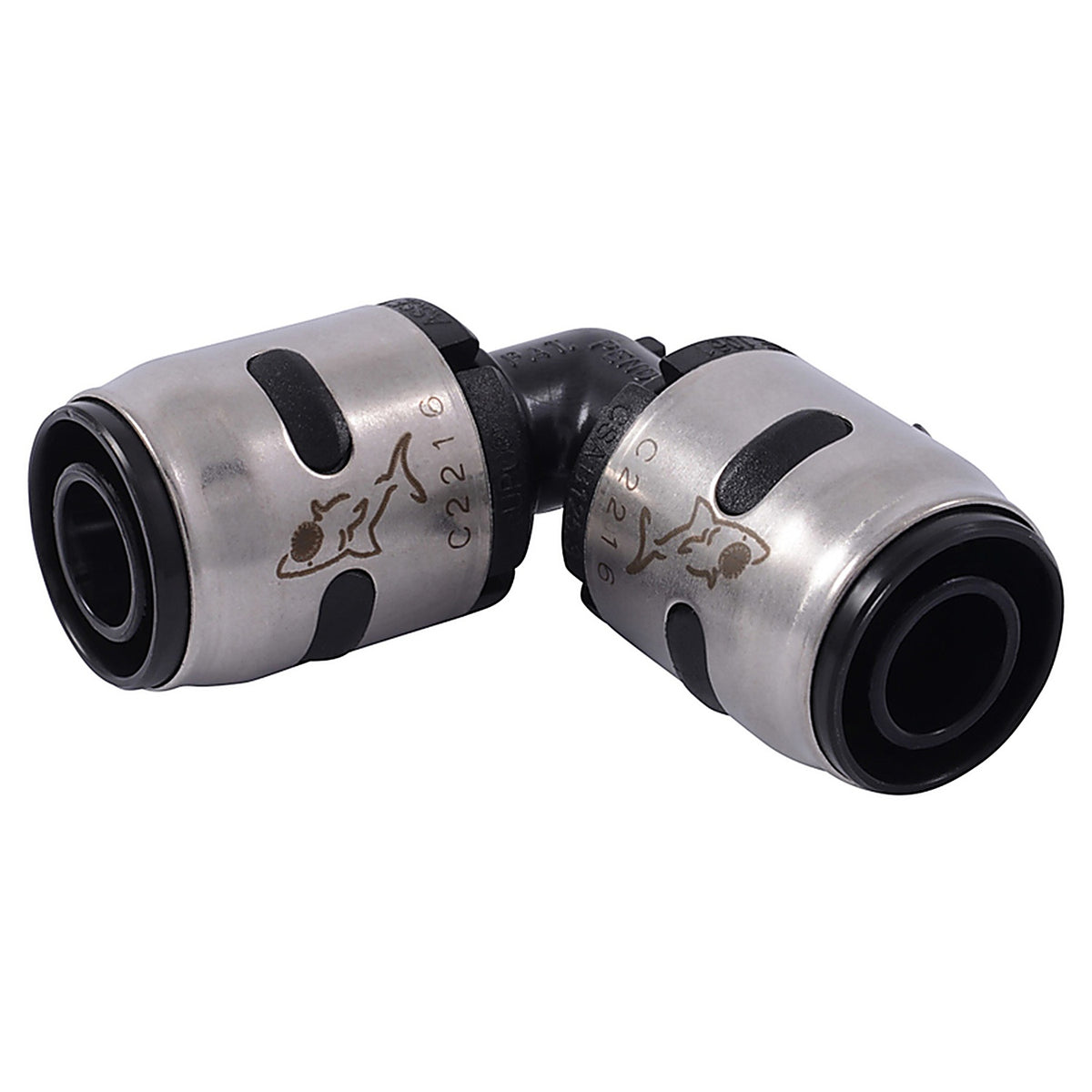 SharkBite K248A6 EvoPEX 1/2 in. Push x 1/2 in. Dia. Push Plastic Elbow