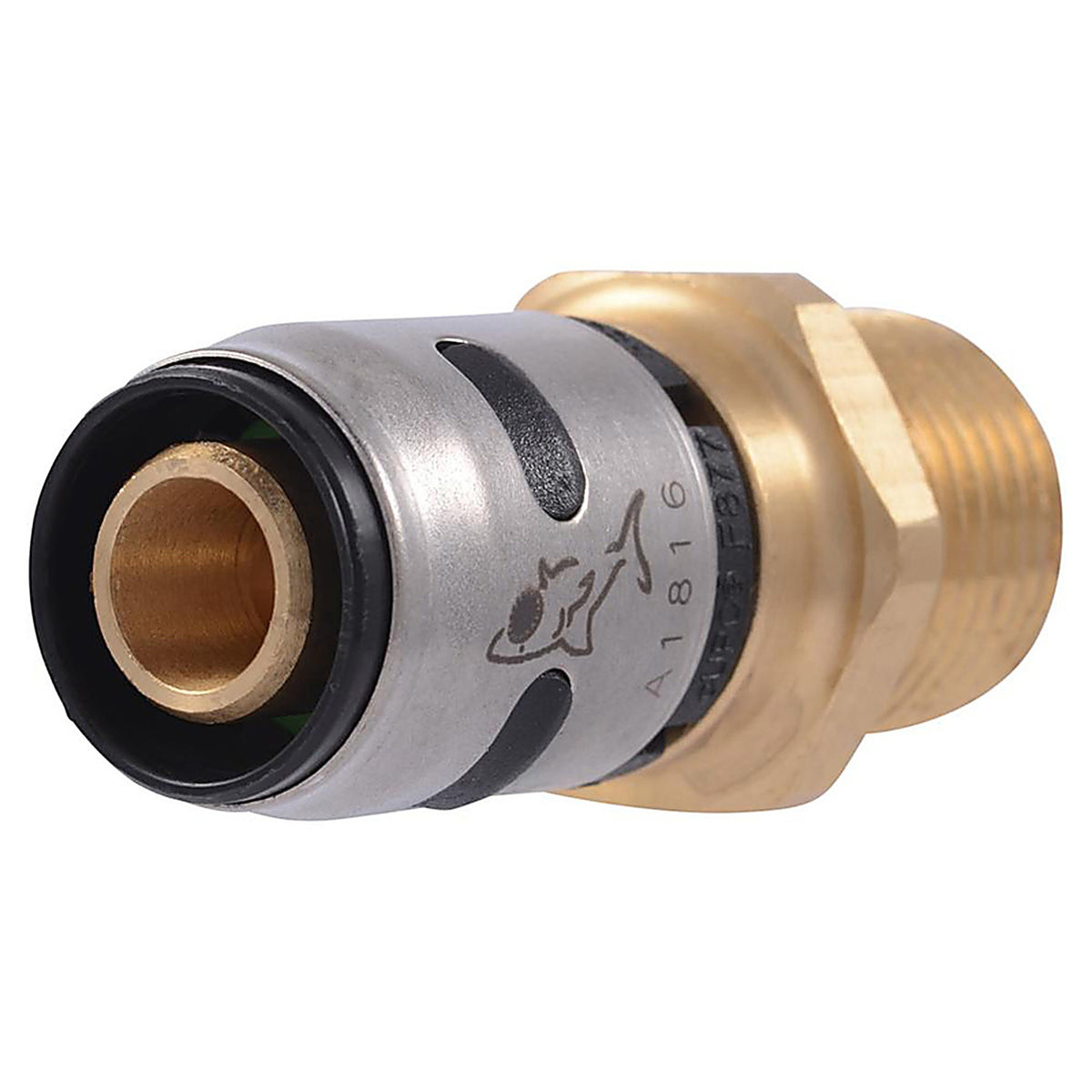 SharkBite K134A6 EvoPEX 3/4 in. Push x 3/4 in. Dia. MPT Plastic Adapter
