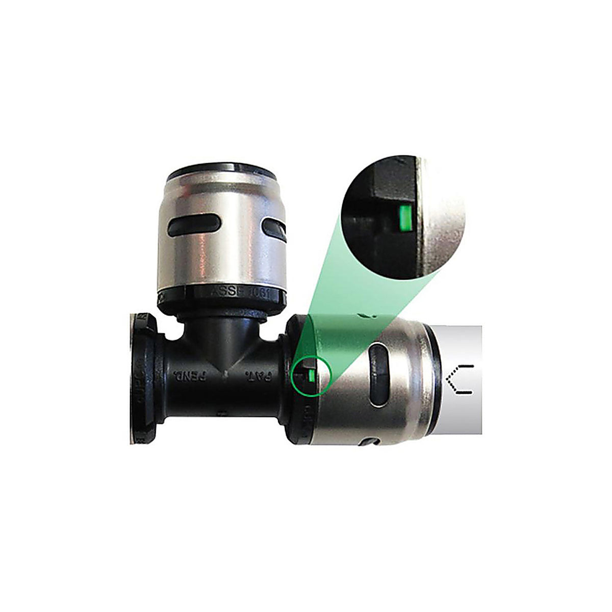 SharkBite K058A6 EvoPEX 3/4 in. Push x 1/2 in. Dia. Push Plastic Reducing Coupling