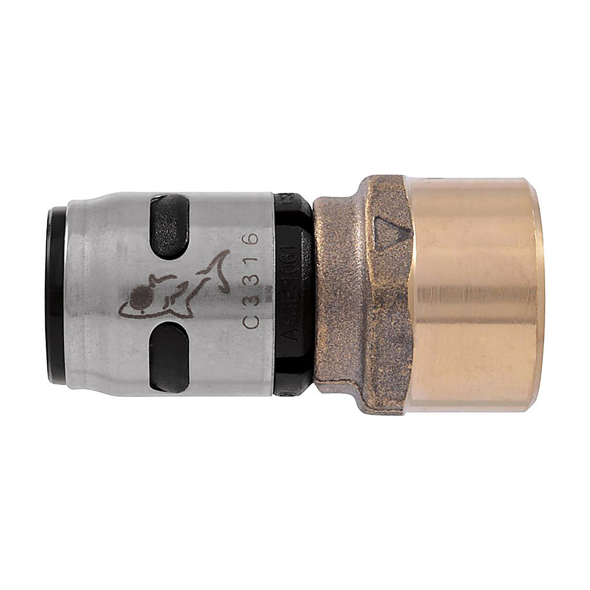 SharkBite K072A6 EvoPEX 1/2 in. Push x 1/2 in. Dia. FNPT Adapter