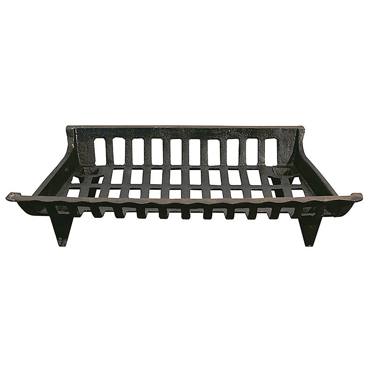 Open Hearth - 15424 - Black Cast Iron Fireplace Grate