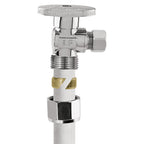 Plumb Pak PP2888EZ Compression Compression Brass Angle Valve