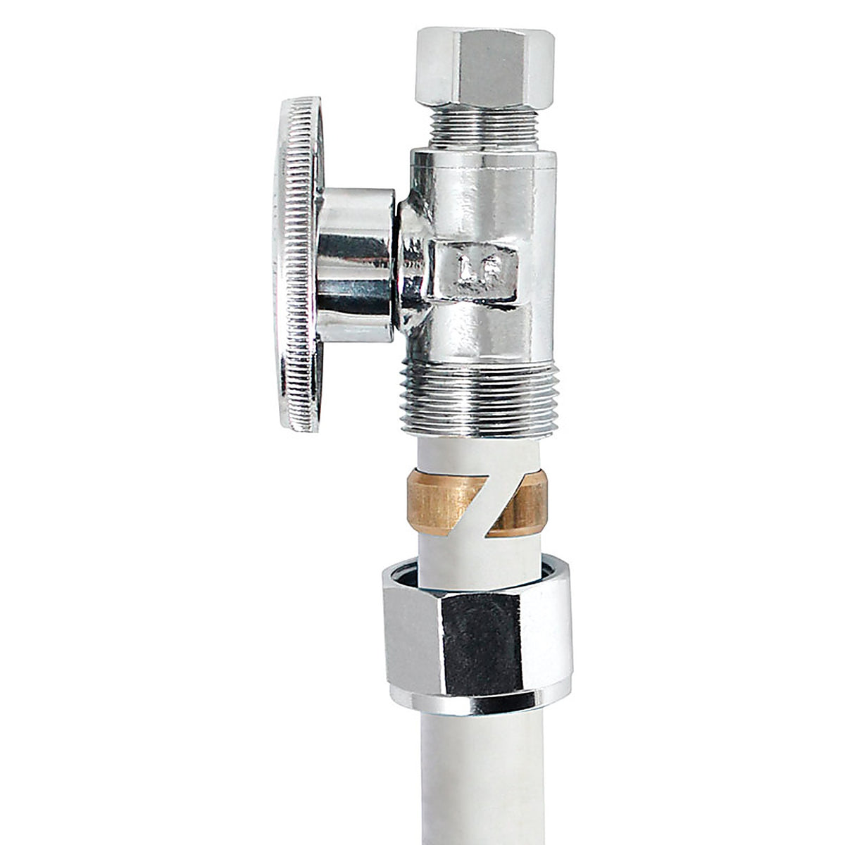 Plumb Pak PP2889EZ Compression T Compression Brass Straight Valve
