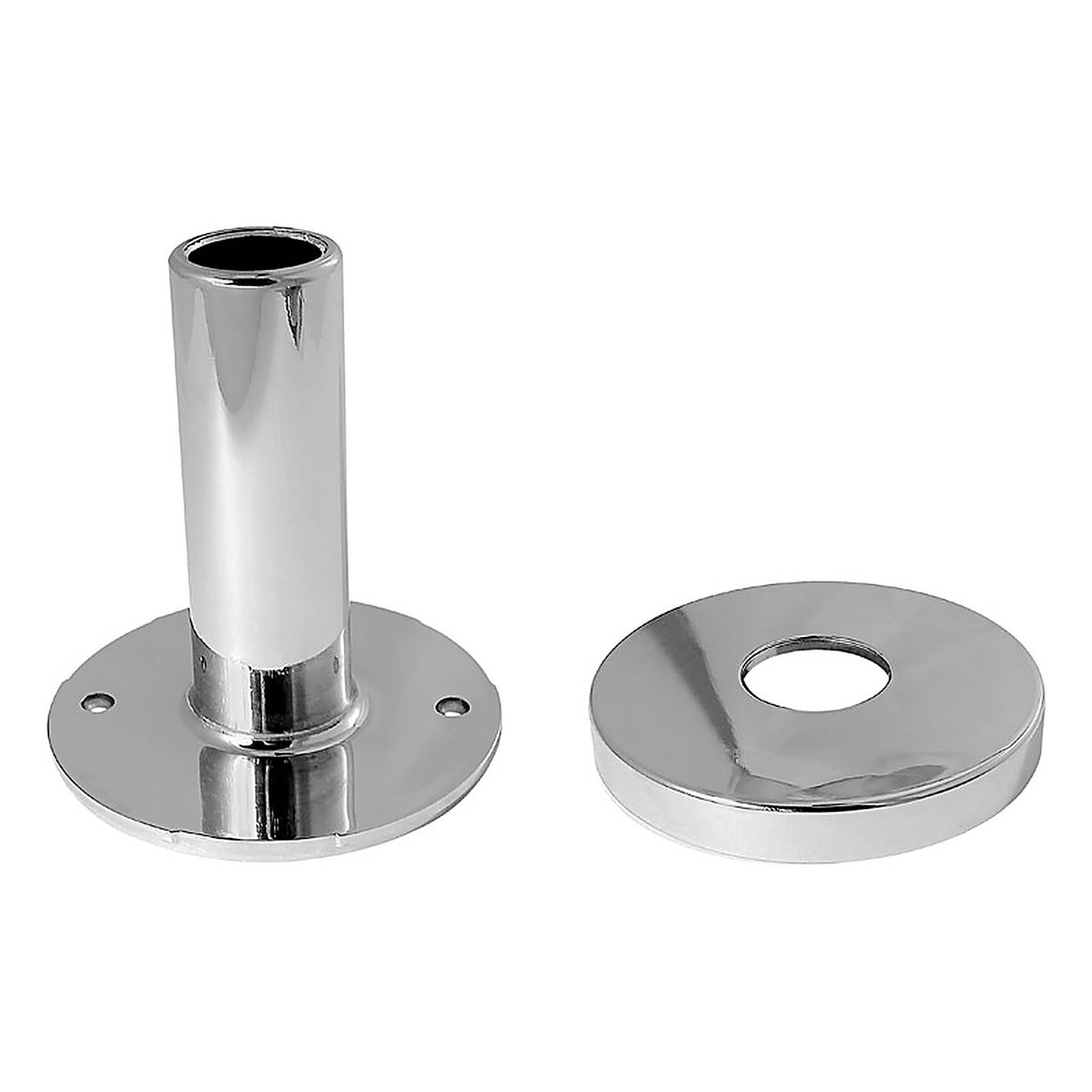 Keeney K857-30 Chrome Plated Flange and Tube 1/2 in.