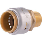 SharkBite U138LFA 3/4 in. Push x 1/2 in. Dia. MPT Brass Reducer Connector