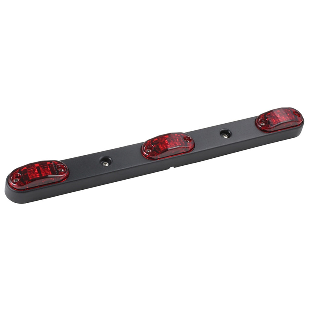 Grote 49212-5 Bar Lamp, Red, LED, 15in.