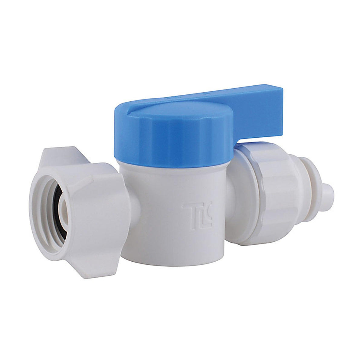 SharkBite 25662 Quick Connect 1/2 in. Push x 1/2 in. FPT Plastic Straight Stop Valve