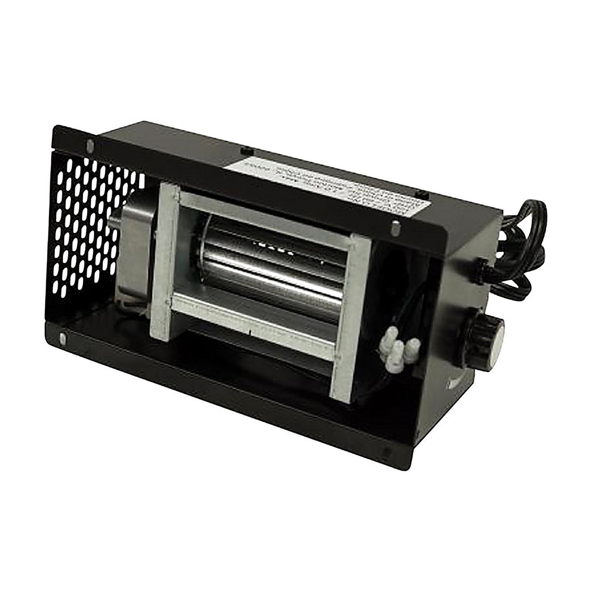 GHP PBAR-2427 Pleasant Hearth Black Metal Stove Blower