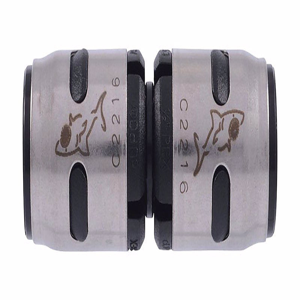 SharkBite K008A6 EvoPEX 1/2 in. Push x 1/2 in. Dia. Push Plastic Coupling