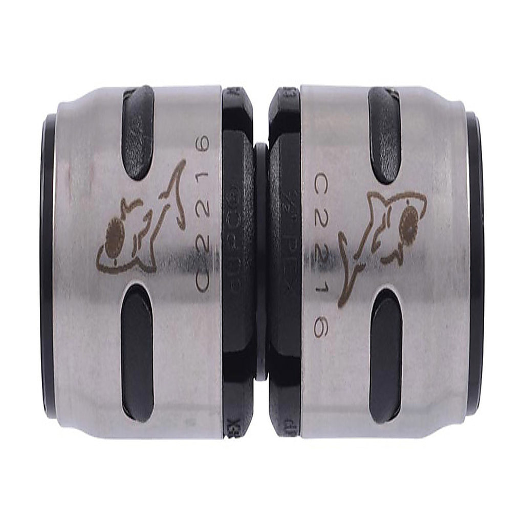 SharkBite K016A6 EvoPEX 3/4 in. Push x 3/4 in. Dia. Push Plastic Coupling