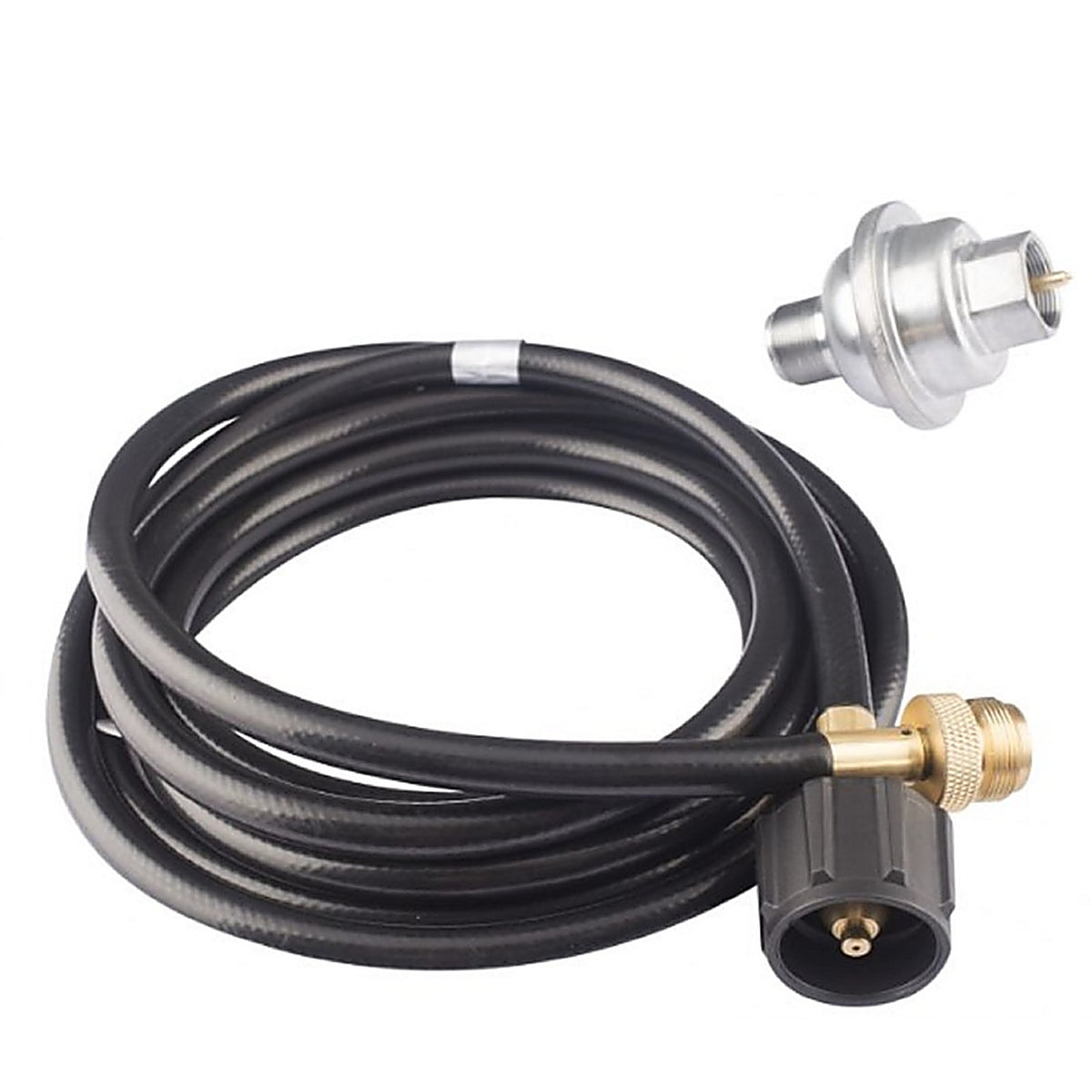 GHP HAKITDG Dyna-Glo Black Metal Extension Hose/Fuel Filter Kit