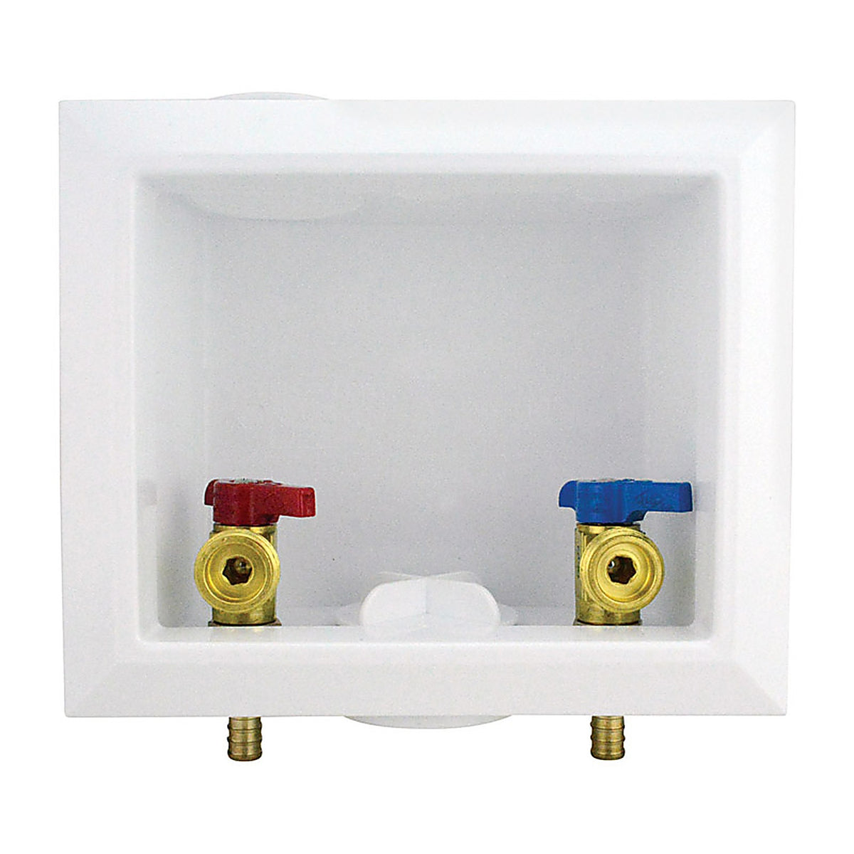 Apollo - APXBOXWM - 1/2 In. D Washing Machine PEX Barb Washing Machine Outlet Box
