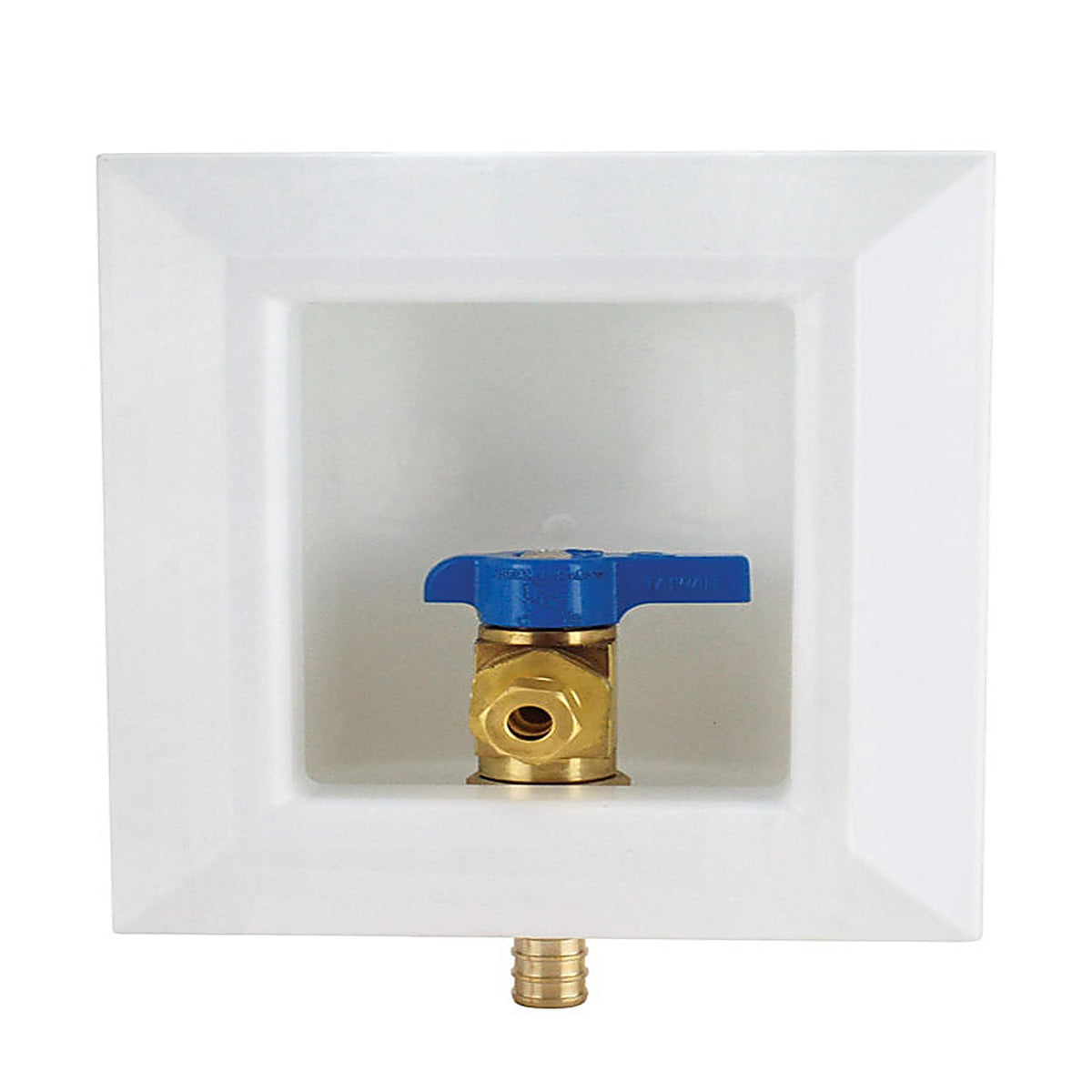 Apollo - APXBOXIM - 1/2 In. D Ice Maker PEX Barb Ice Maker Outlet Box