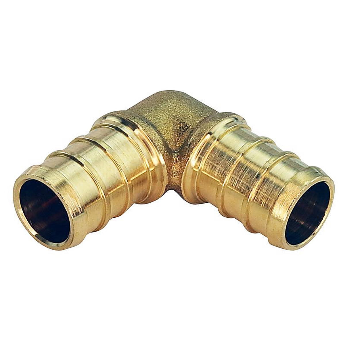 Apollo - APXE1240JR - Pro 1/2 In. PEX Barb in to X 1/2 In. D PEX Barb Brass 90 Degree Elbow
