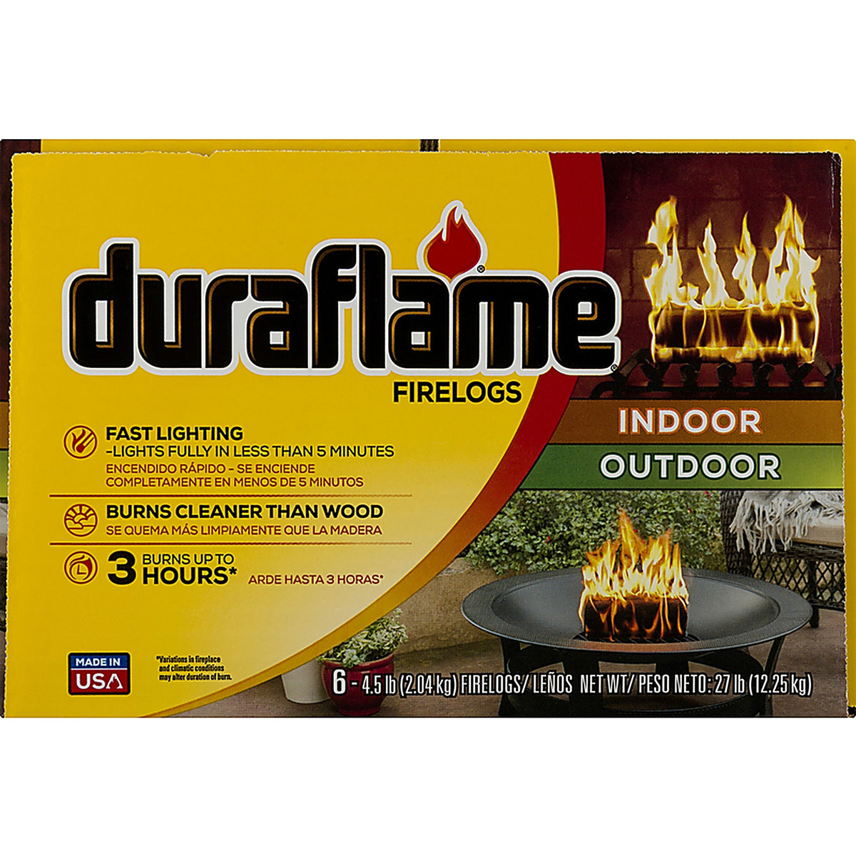 Duraflame - 6405 - Fire Log 3 Hr 1 Pack