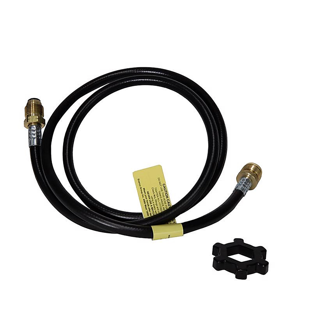 Mr. Heater F273701 1 in. Dia. x 5 ft. L Brass/Plastic Male Throwaway Cylinder Thread x Excess Flow Soft Nose P.O.L.
