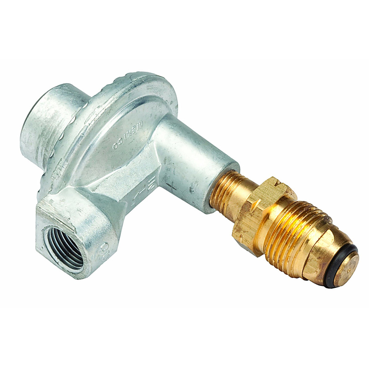 Mr. Heater F273759 3/8 in. Dia. x 3/8 in. Dia. Brass Female Pipe Thread x Flow Soft Nose P.O.L. Low Pressure Regulator
