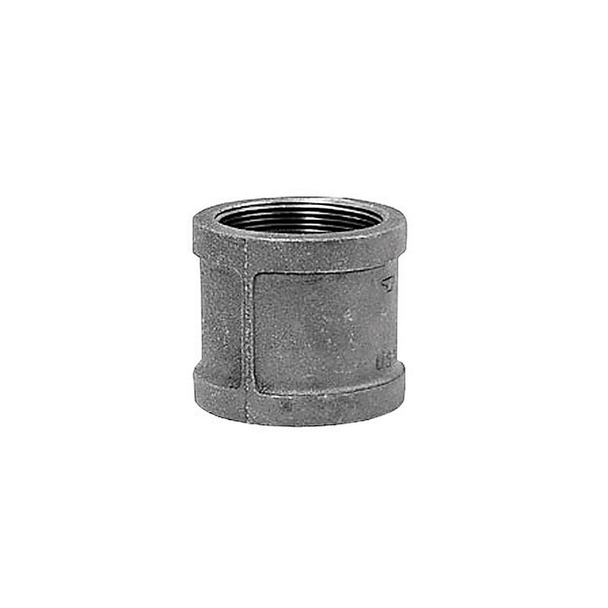 Anvil 8700133401 1/8 in. FPT x 1/8 in. Dia. FPT Galvanized Malleable Iron Coupling