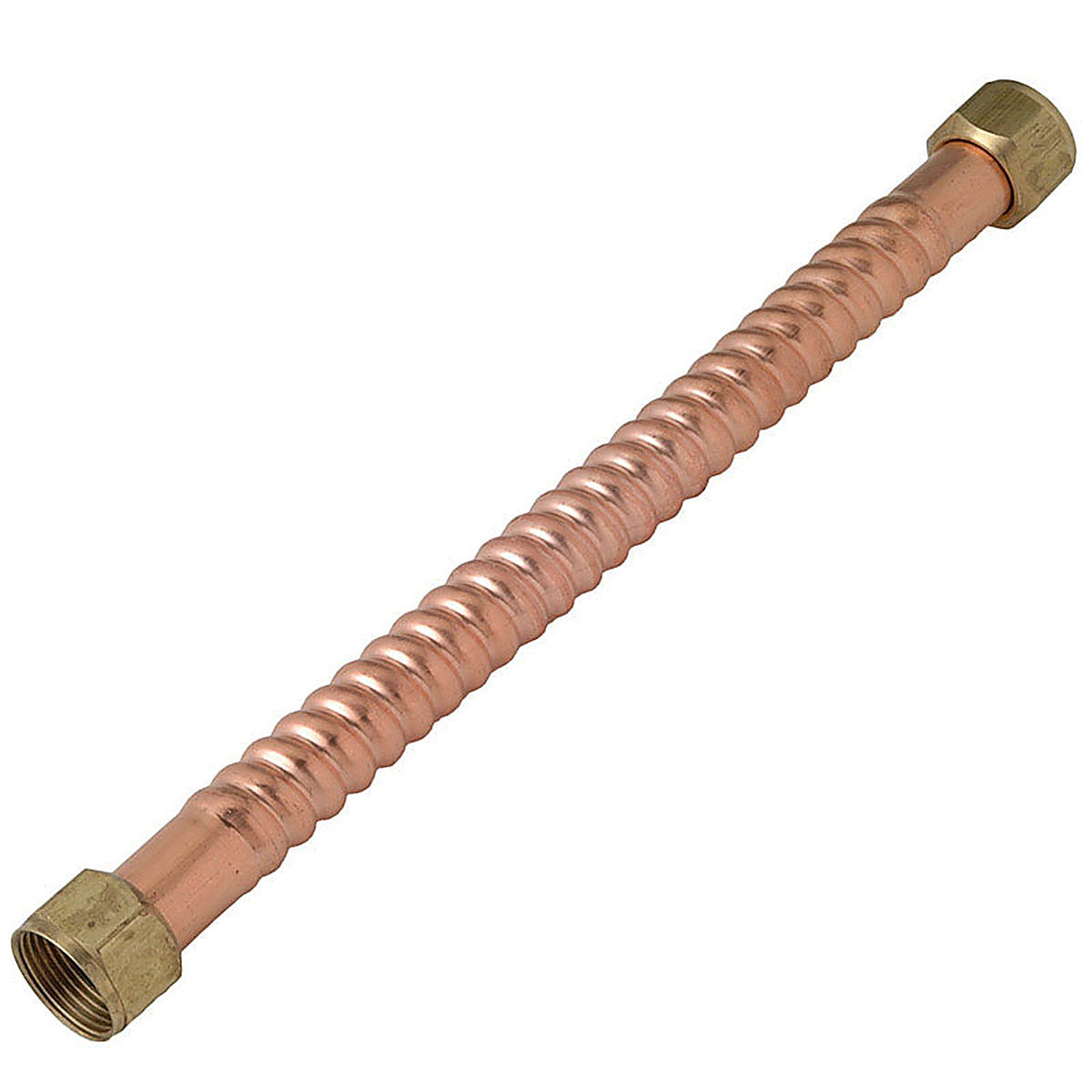 Copper Flex 7211-18-34FIP Homewerks Worlwide 3/4 in. FIP x 3/4 in. Dia. FIP 18 in. Copper Water Heater Supply Line