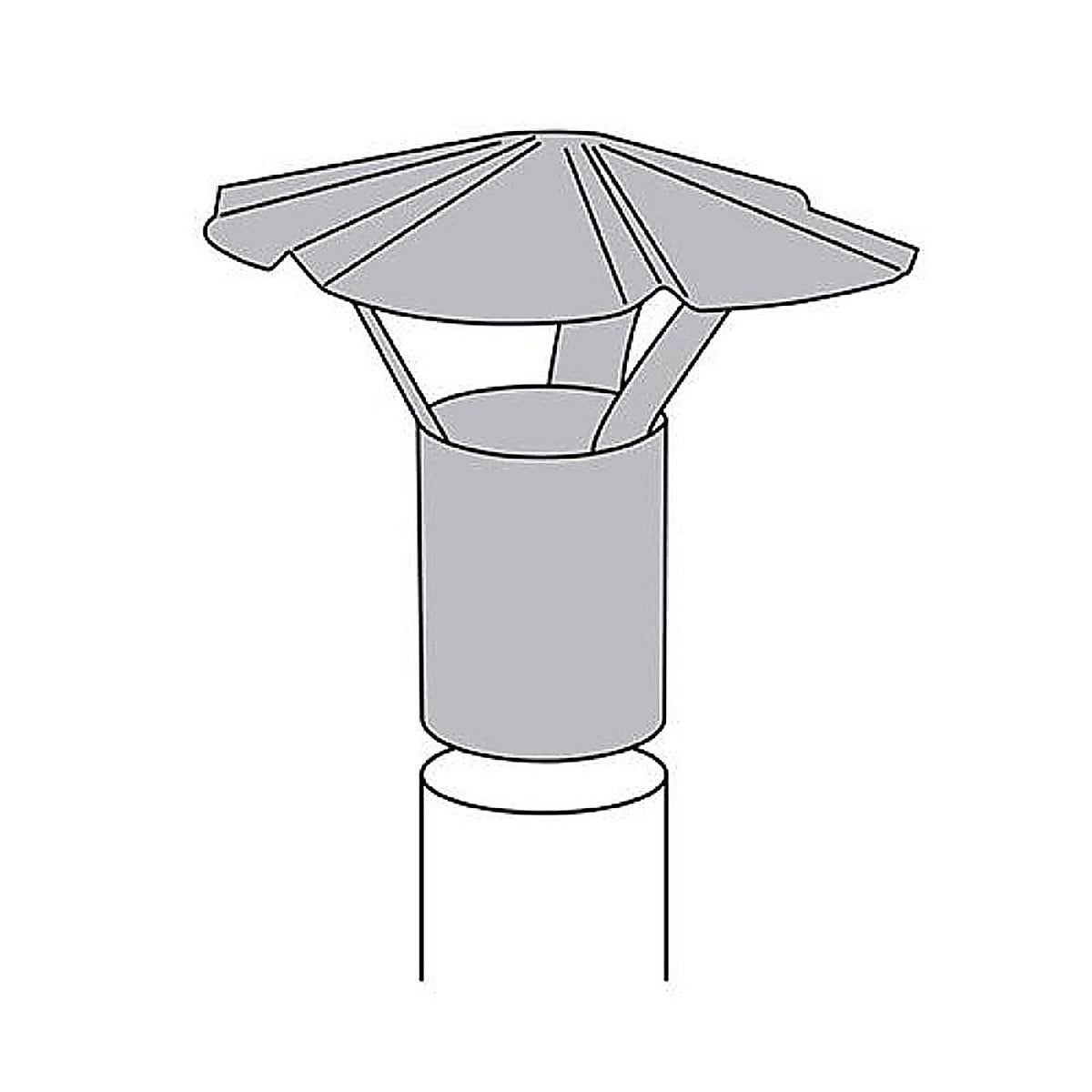 Imperial GV0591-A Galvanized Steel Chimney Rain Cap