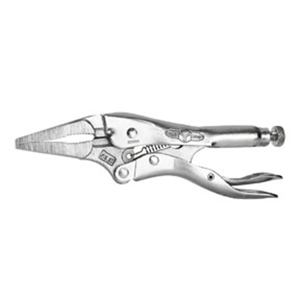 IRWIN 4LN The Original Long Nose Locking Pliers w/Wire Cutter, 4in.