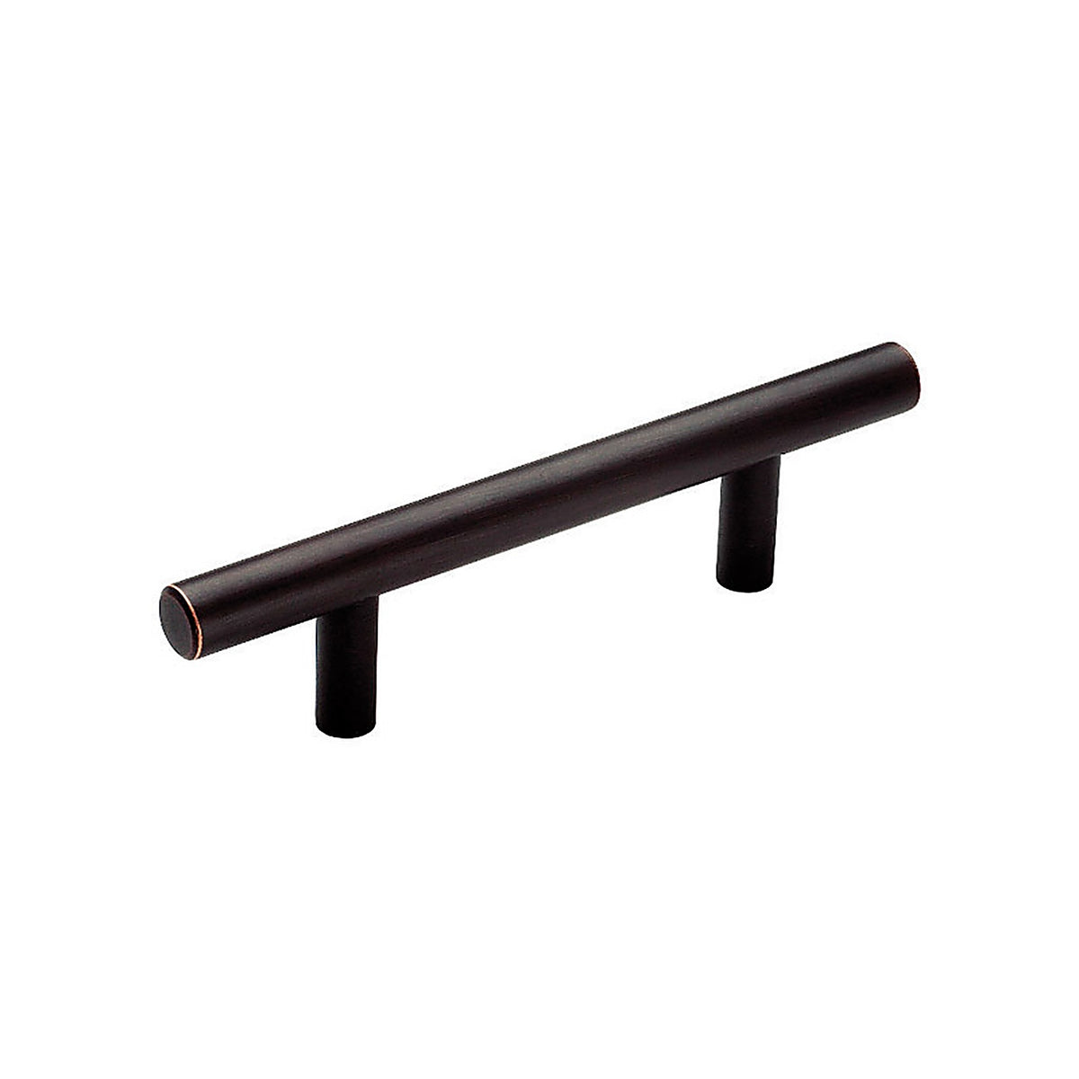 Amerock - 5PK40515ORB - Contemporary Bar Cabinet Pull 3 In. Oil Rubbed Bronze Brown 5 Pack