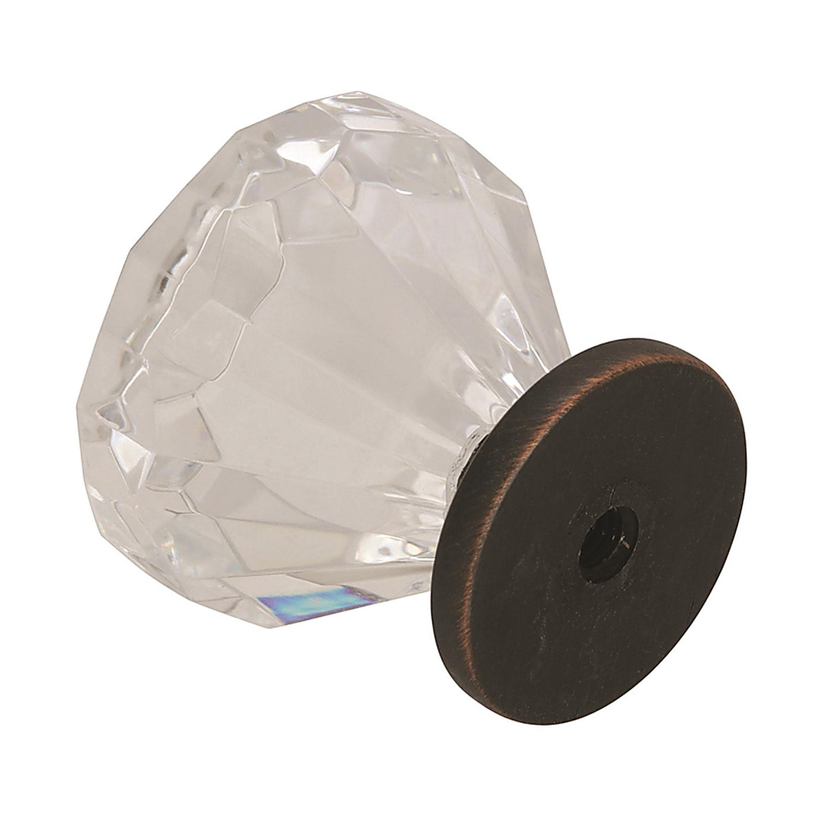 Amerock - 5PK14303ORB - Traditional Classics Round Cabinet Knob 1-1/4 In. D 1-3/8 In. Oil Rubbed Bronze 5 Pack