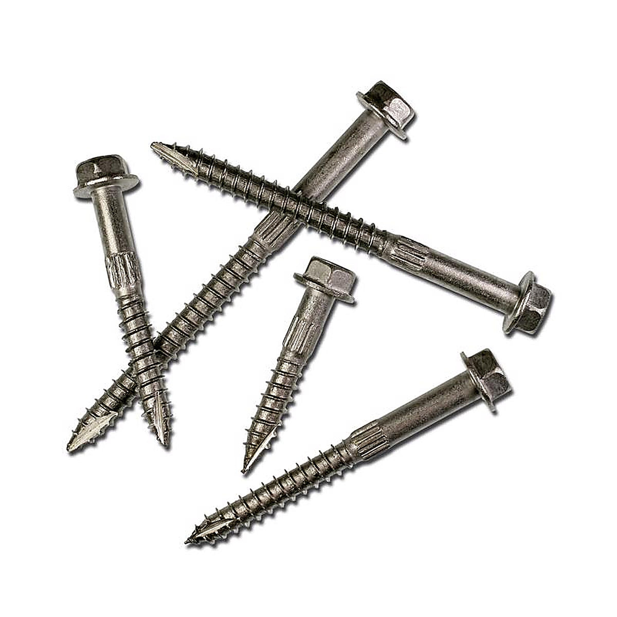 Simpson Strong-Tie - SDS25500-R25L - Strong-Drive No. 3 Sizes X 5 In. L Star HEX Head Serrated Structural Screws