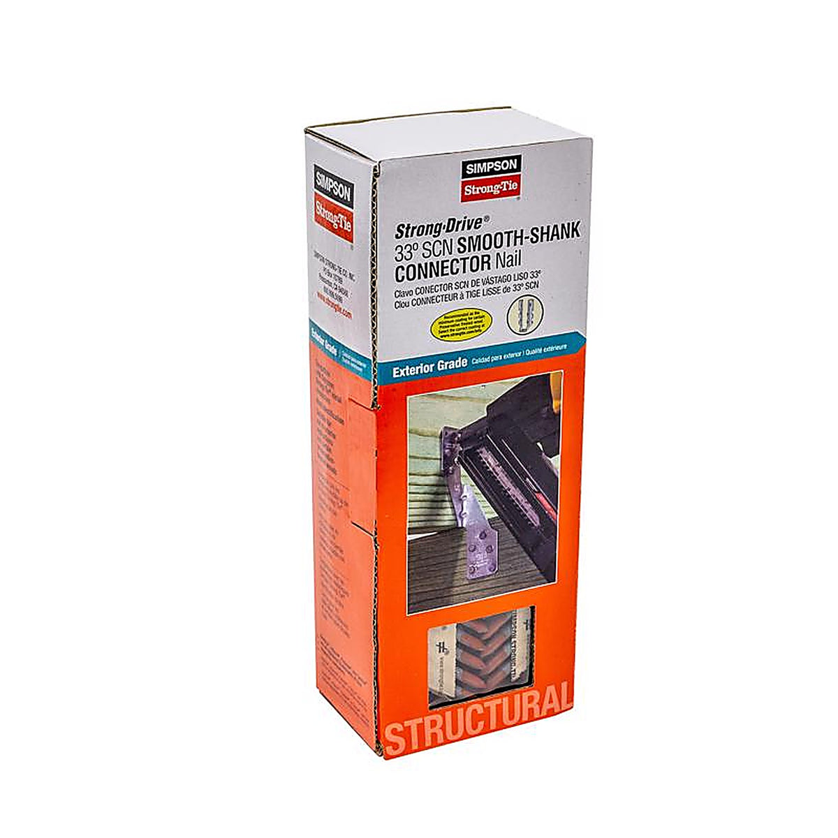 Simpson Strong-Tie - N10HDGPT500 - 1-1/2 In. Connector Hot Dipped Galvanized Steel Nail Round Head