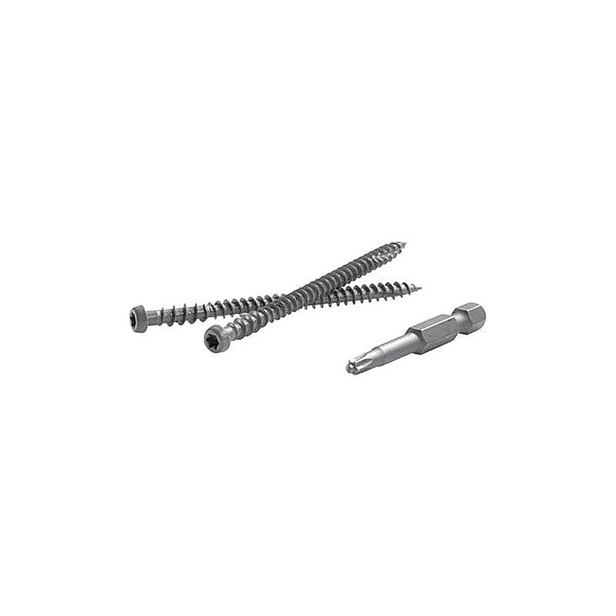 Fastenmaster - FMTR3-212-350SL - Trapease No. 20 X 2-1/2 In. L Woodland Brown Torx Ttap Star Head Composite Deck Screws
