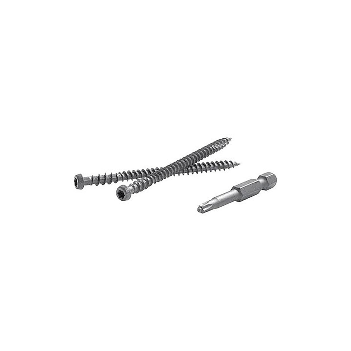 Fastenmaster - FMTR3-212-75TST - Trapease No. 20 X 2-1/2 In. L Tiki Torch Torx Ttap Star Head Composite Deck Screws 75 P