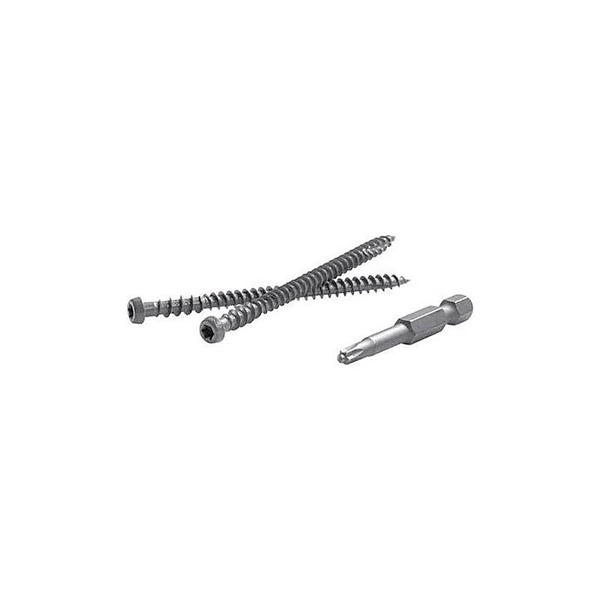 Fastenmaster - FMTR3-212-350TS - Trapease No. 20 X 2-1/2 In. L Tiki Torch Torx Ttap Star Head Composite Deck Screws 350