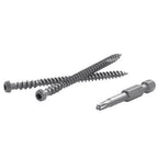 Fastenmaster - FMTR3-212-1050T - Trapease No. 20 X 2-1/2 In. L Tiki Torch Torx Ttap Star Head Composite Deck Screws 1050