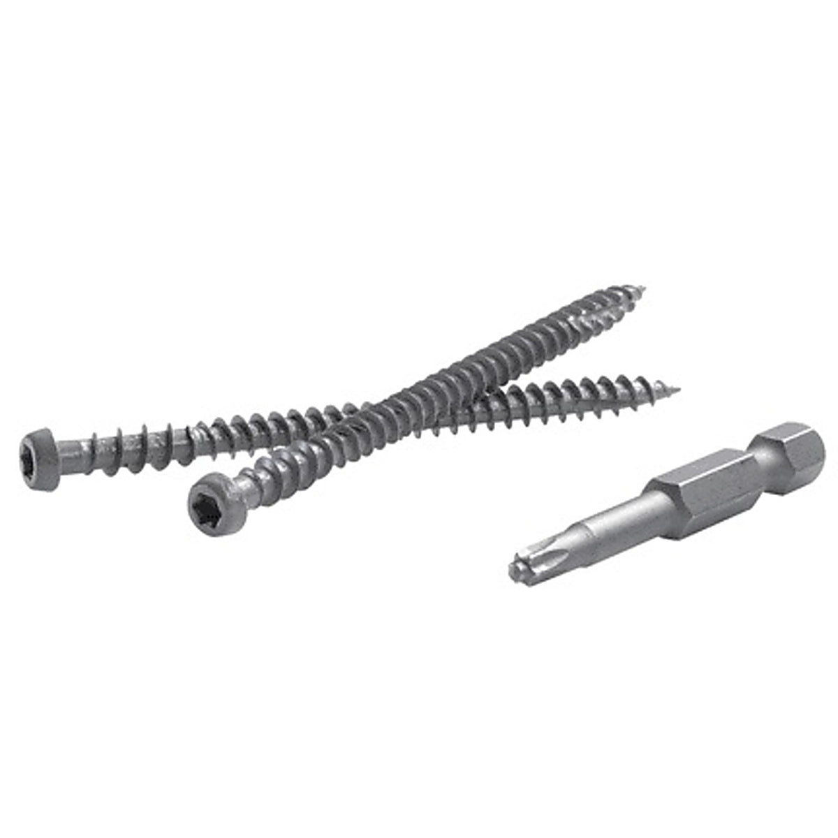 Fastenmaster - FMTR3-212-1050T - Trapease No. 20 X 2-1/2 In. L Island Mist Torx Ttap Star Head Composite Deck Screws 105