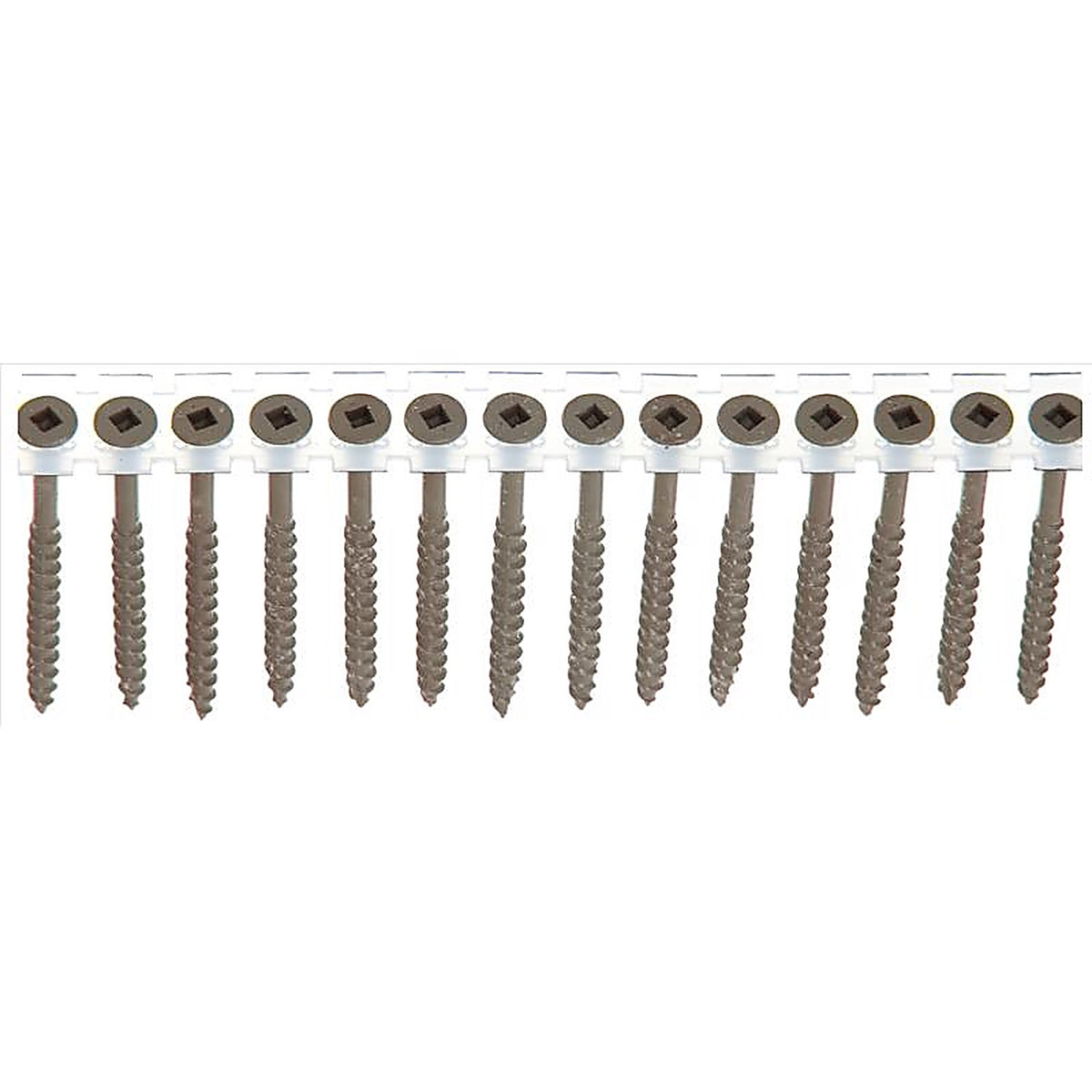 Senco 08D250W DuraSpin No. 8 x 2-1/2 in. L Square Square Head Deck Screws 800/Pack