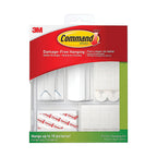 3M 17213-ES White Foam 5 lb. 38/Pack Picture Hanging Kit
