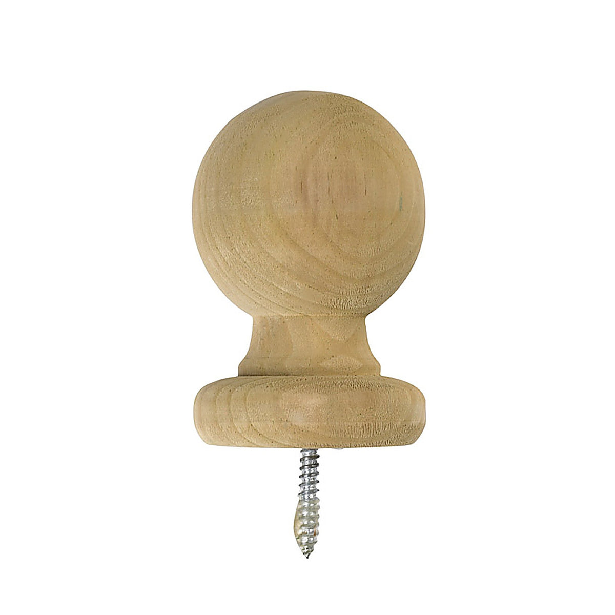 Waddell - 110 - 4-1/4 In. H X 3-1/4 In. L Prefinished Brown Pine Exterior Post Top