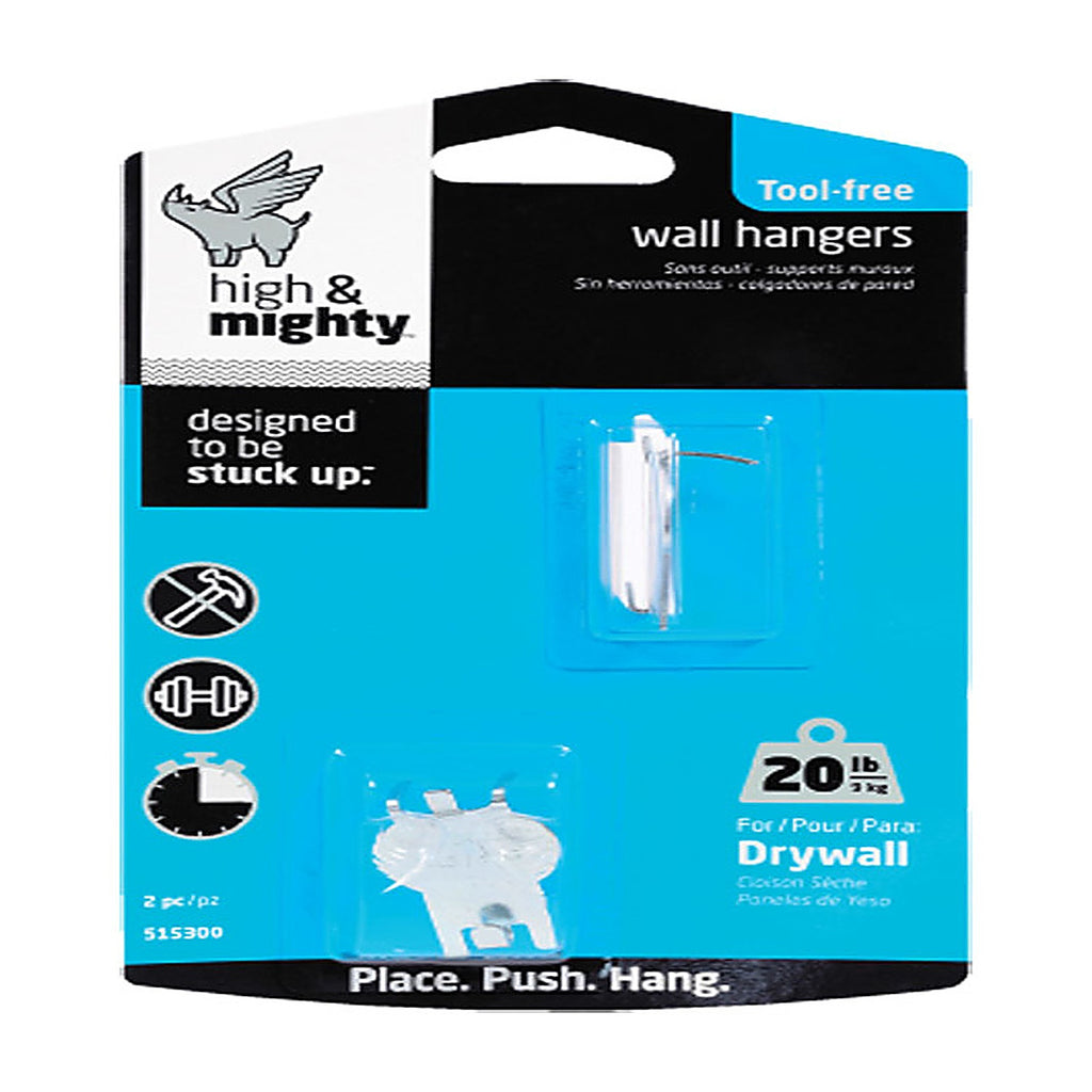 Hillman 515300 Silver Picture Hanger 20 lb. 2/Pack