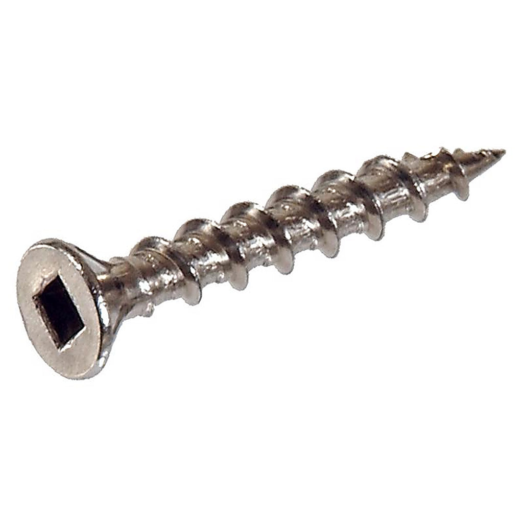 Hillman - 42689 - Deck Plus No. 8 Ga. X 2 In. L Silver Star Flat Head Deck Screws 25 Pack